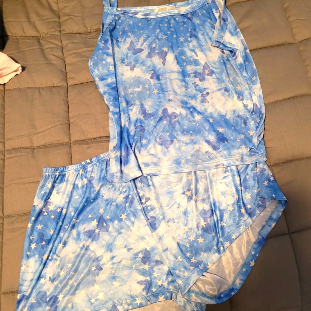 Blue pajamas